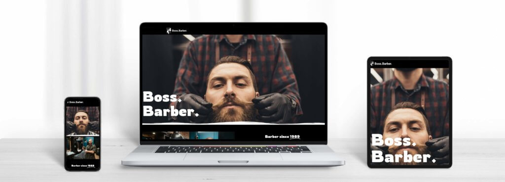 Webdesign Köln Barber Website